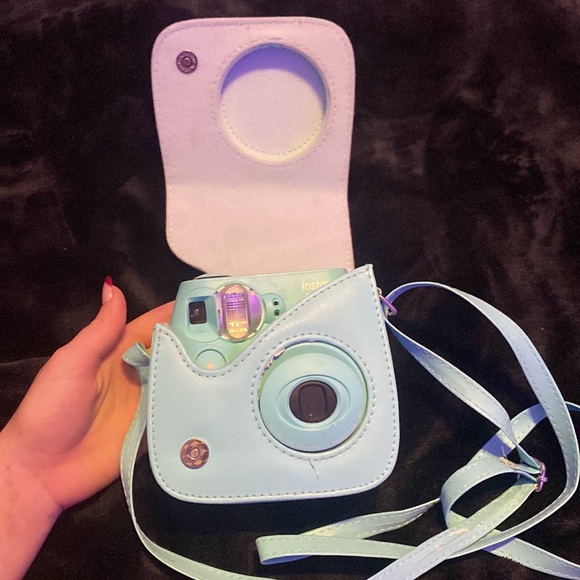 Instax Camera and Case. It is a n instax mini 7S. Only used a couple of times. - Picture 2 of 5